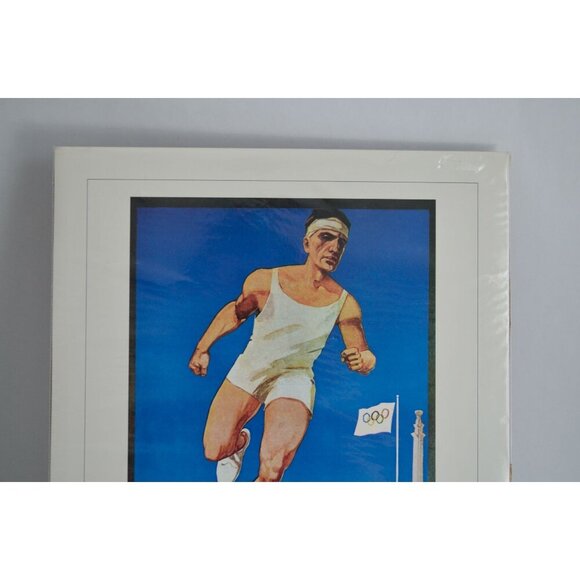 Amsterdam 1928 Olympics Vintage Poster 16 x 12" - Picture 2 of 3